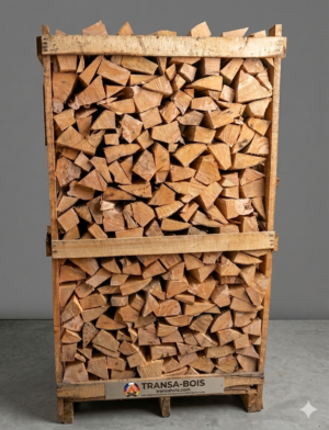 Premium Kaminholz Hartholz 25 cm – 3,3 RM Palette
